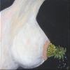 Ananas in Öl auf Leinwand-Foodart Erotikstyle Kunst Malerei